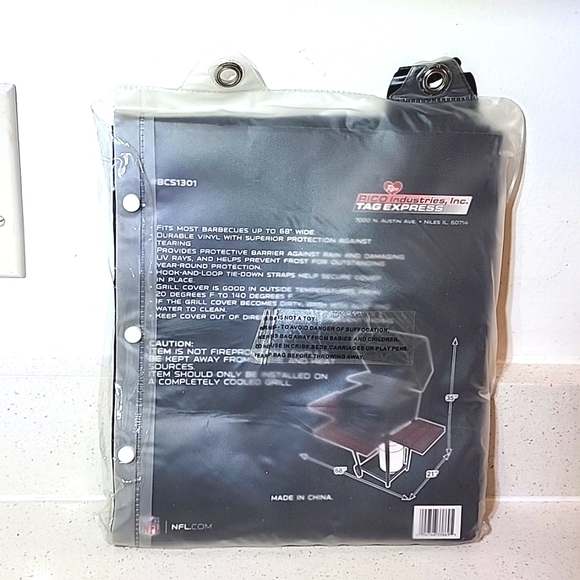 Grill Cover NFL Saints . NEW - Picture 6 of 6